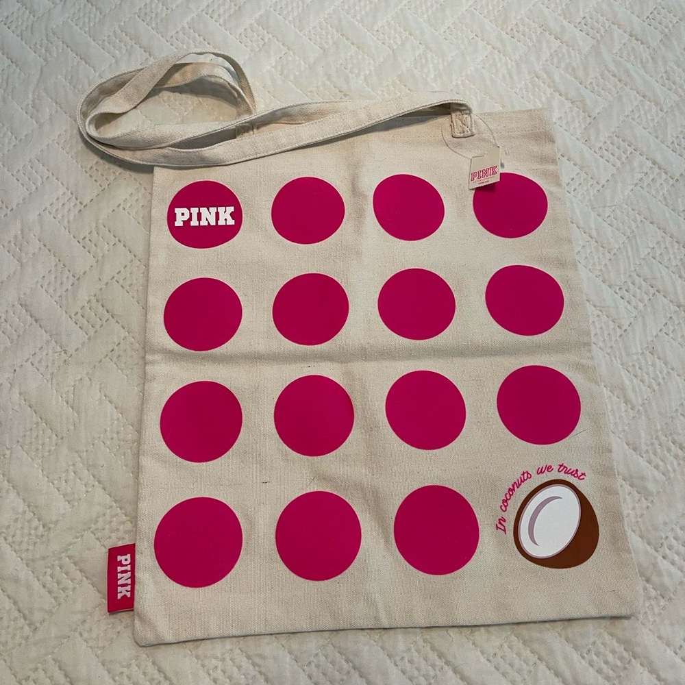 Victoria Secret/PINK canvas tote